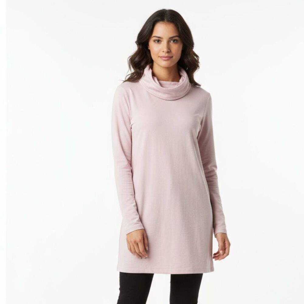 The North Face Pink Terra Metro Tunic Hoodie Long Sleeve Top M